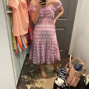 Oliphant Midi Dress, size Medium